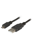 EFB Elektronik K5232SW.1,8 USB-kabel USB 2.0 1,8 m USB A Micro-USB B Zwart