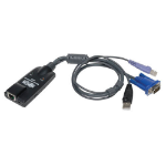 Tripp Lite B055-001-UV2CAC KVM cable Black