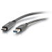 C2G 88831 cable USB 0,9 m USB 3.2 Gen 1 (3.1 Gen 1) USB A USB C Negro
