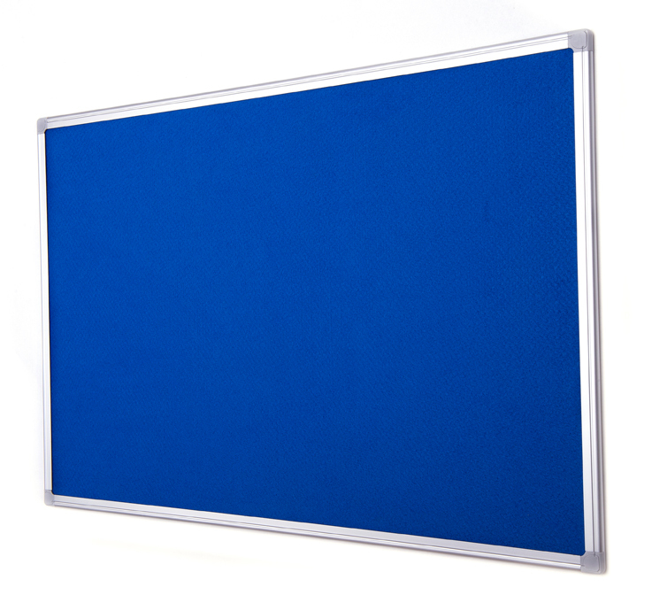 Bi-Office Aluminium Trim Board 1200x900mm Blue FB1443186