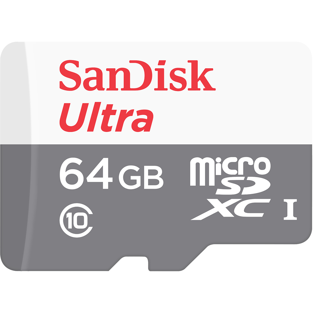 Sandisk Ultra Microsdxc 64gb Uhs I Sd Adapter 64gb Microsdxc Uhs I Class 10 Memory Card Sdsquns 064g Gn3ma