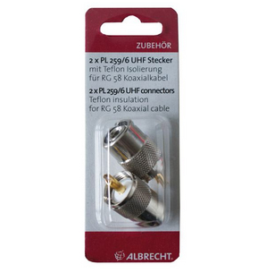 Image of Albrecht 50120 coaxial connector 2 pc(s)