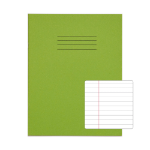 Rhino 9 x 7 Exercise Book 80 Page Light Green F8M (Pack of 100)