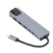 eSTUFF ES623012 laptop dock & poortreplicator USB 3.2 Gen 1 (3.1 Gen 1) Type-C Grijs