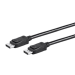 Monoprice 31181 DisplayPort cable 70.9" (1.8 m) Black