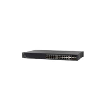 Cisco SG550X-24P-K9 Managed L3 Gigabit Ethernet (10/100/1000) Power over Ethernet (PoE) 1U Black