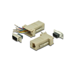 Digitus AK-610517-000-I tussenstuk voor kabels RS-232 RJ-45 Beige