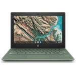 HP Chromebook 11 G8 N4120 29.5 cm (11.6") Touchscreen HD Intel® Celeron® 4 GB LPDDR4-SDRAM 32 GB SSD Wi-Fi 5 (802.11ac) Chrome OS Green