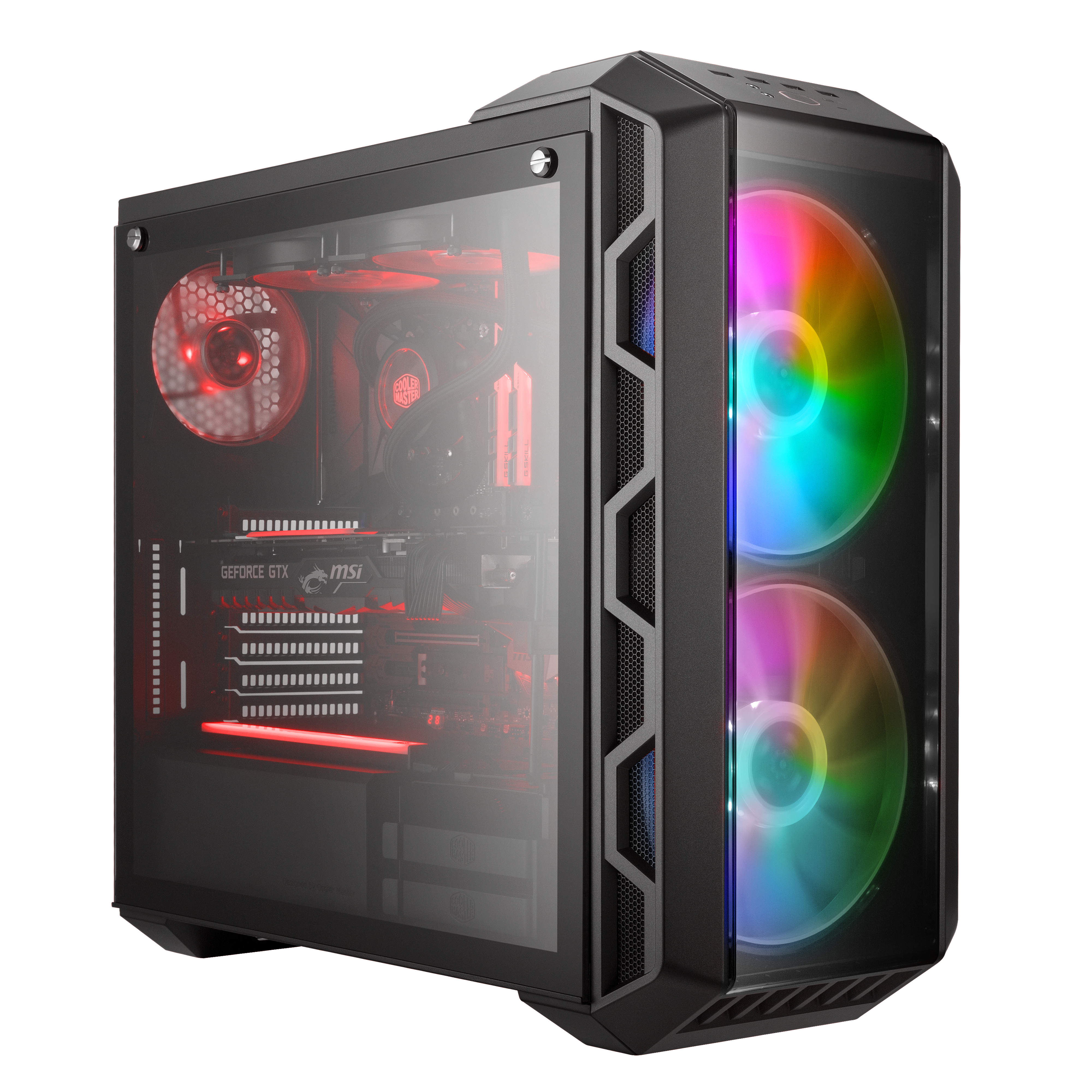 Image of Cooler Master MasterCase H500 ARGB Midi Tower Grey