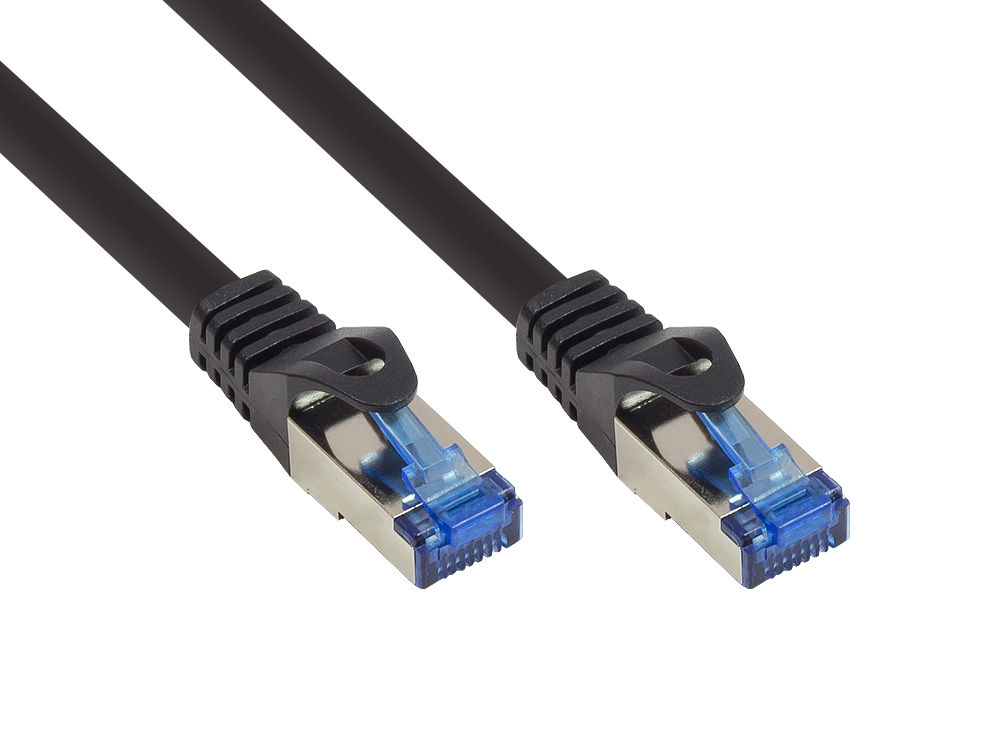Alcasa 8060-SF networking cable Black 2 m Cat6a S/FTP (S-STP)