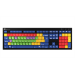 Logickeyboard LKB-LBHS-BJPU-UK keyboard Home USB QWERTY UK English Black