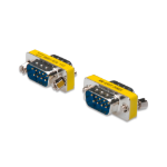Digitus AK-610505-000-I tussenstuk voor kabels D-Sub Zilver