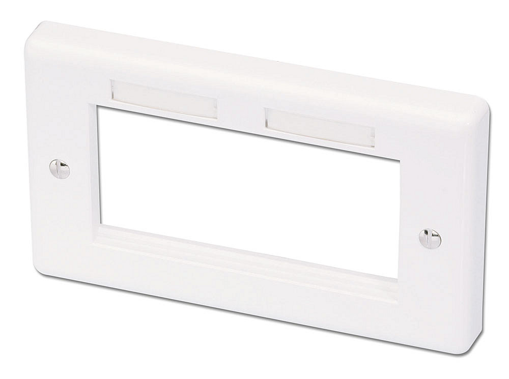 Lindy Double AV Face Plate