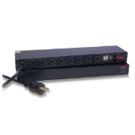 APC AP7901B power distribution unit (PDU) 8 AC outlet(s) 1U Black