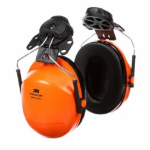 3M PELTOR Earmuffs Orange Helmet Mounted H31P3E 300