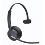 Yealink WH64 Hybrid MonoTeams DECT Wireless Headset, DECT & Bluetooth Hybrid Wireless Technology, 3-Mic Noise Cancellation, Teams, Dongle WDD60