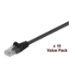 Microconnect V-UTP507SVP networking cable Black 7 m Cat5e U/UTP (UTP)