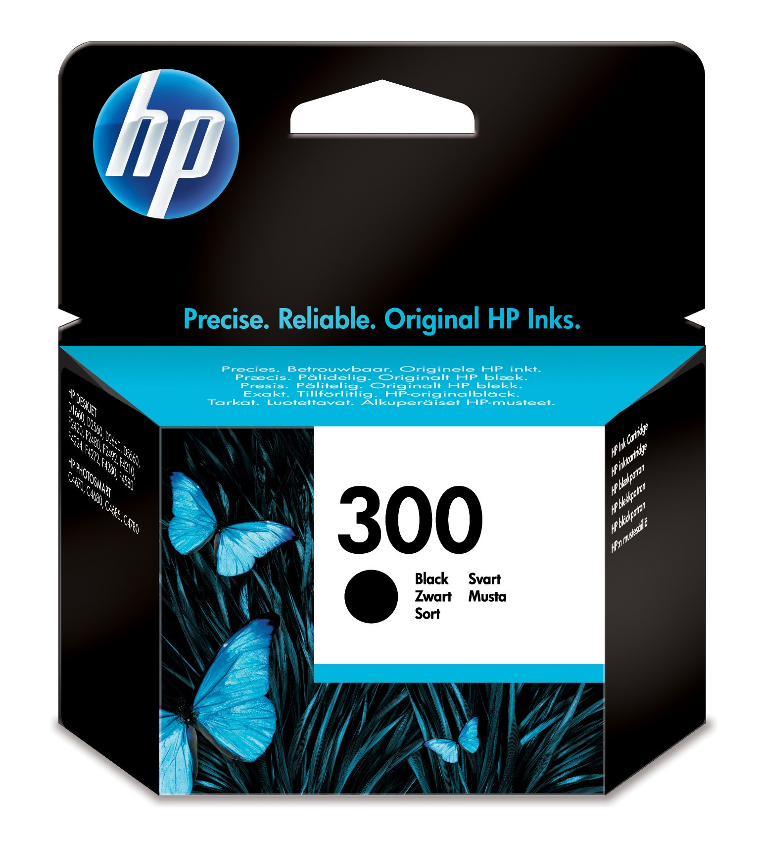 Image of HP CC640EE/300 Printhead cartridge black, 200 pages ISO/IEC 24711...