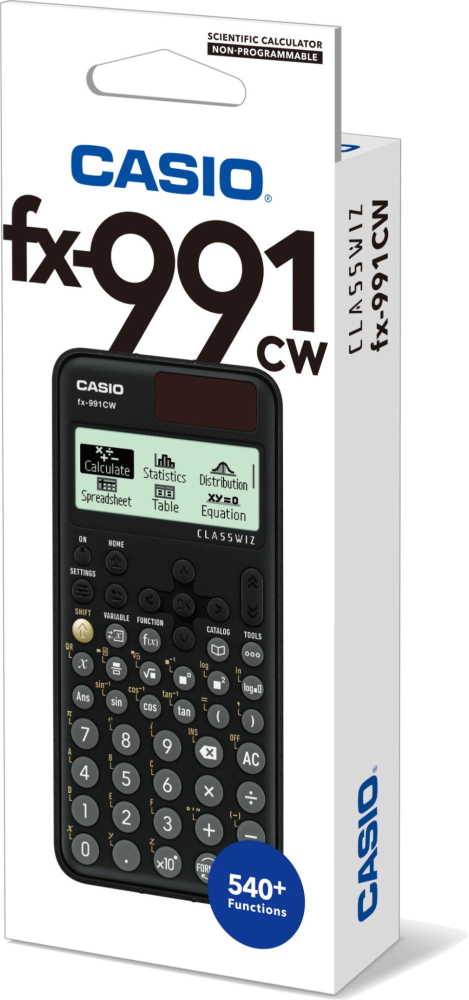 Casio Classwiz Advanced Scientific Calculator Dual Power FX-991CW-W-UT