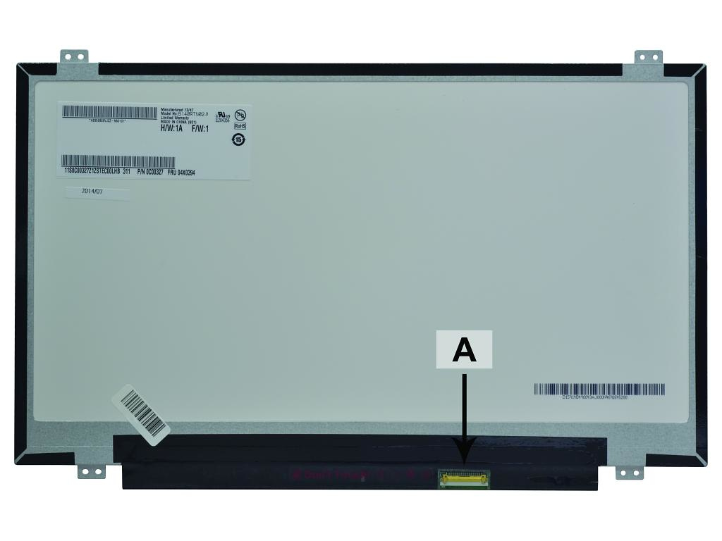 2-Power 14.0 HD+ 1600x900 LED Matte Screen