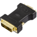 Deltaco DVI adapter analog DVI, analog VGA, ma, fe, black