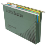 CRYSTALFILE SUSPENSION FILES EXPANDING COMPLETE FOOLSCAP BOX 10