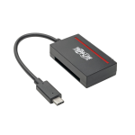 Tripp Lite U438-CF-SATA-5G card reader USB 3.2 Gen 1 (3.1 Gen 1) Type-C Black