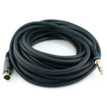 Monoprice 4773 audio cable 421.3" (10.7 m) 6.35mm TRS XLR (3-pin) Black