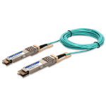 AddOn Networks QSFPDD4-400GB-AOC5MLP-AR-AO InfiniBand/fibre optic cable 196.9" (5 m) QSFP-DD AOC Aqua color