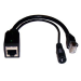 Tycon Systems POE-INJ-LED-S network splitter Power over Ethernet (PoE) Black