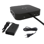 i-tec USB-C HDMI DP Docking Station with Power Delivery 100 W + Universal Charger 100 W