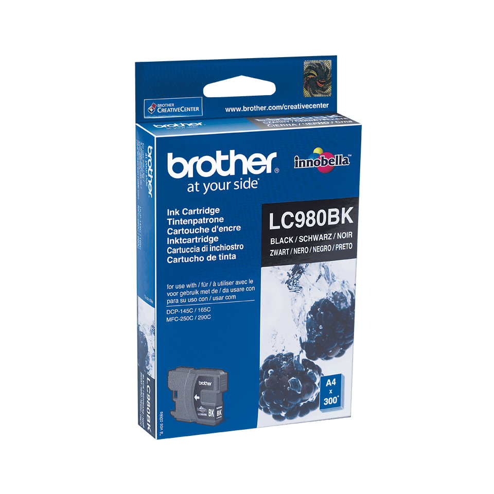 Brother LC980BK Inkjet Cartridge Black LC980BK