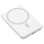 XtremeMac XWH-PMS2-13 power bank 5000 mAh Wireless charging White