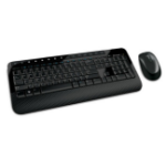 Microsoft Wireless Desktop 2000 keyboard Mouse included RF Wireless Black