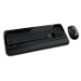 Microsoft Wireless Desktop 2000 keyboard Mouse included RF Wireless Black