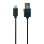 Gembird CC-USB2-AMLM-1M lightning cable Black