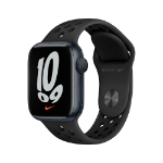 Apple Watch Nike Series 7 41 mm OLED Black GPS (satellite)