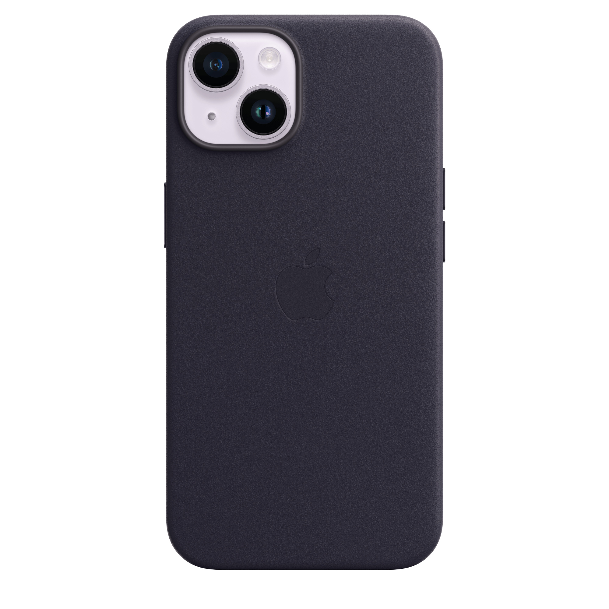 APPLE  iPhone 14 Leather Case with MagSafe - Ink