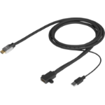 Vivolink PROHDMIHDMFM3 HDMI cable 3 m HDMI Type A (Standard) Black