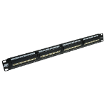 ACT Patchpaneel CAT5E unshielded 24 poorten 45°
