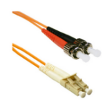 eNet Components STLC-50-2M-ENC fiber optic cable 78.7" (2 m) ST LC OM2 Orange