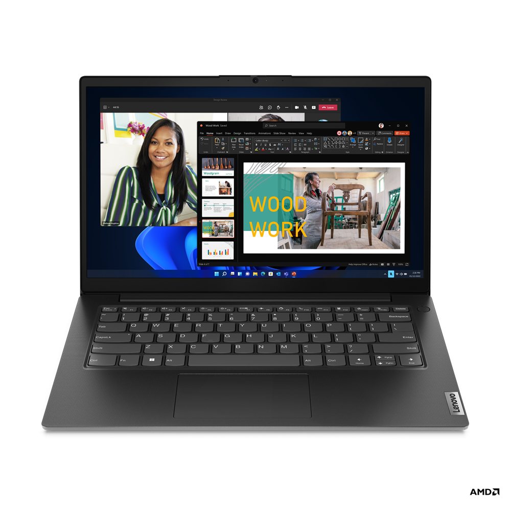 Image of Lenovo V V14 Laptop 35.6 cm (14") Full HD AMD Ryzen 5 7520U 16...