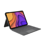 Logitech Folio Touch QWERTY Spaans Smart Connector Grijs