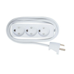 Microconnect GRU035WDK power extension 5 m 3 AC outlet(s) Indoor White