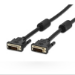Microconnect MONCC1 DVI cable 1 m DVI-D Black