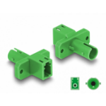 DeLOCK 87937 glasvezeladapter LC/ST 1 stuk(s) Groen