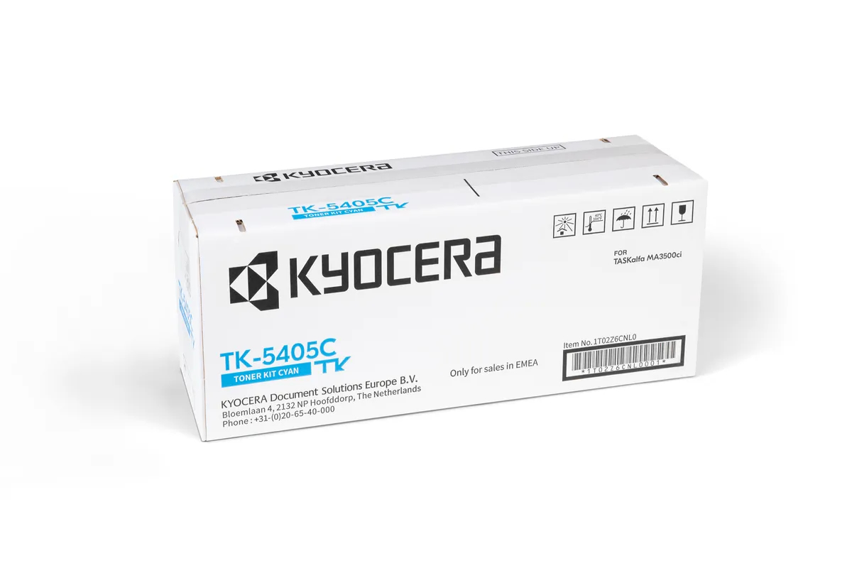 Kyocera 1T02Z6CNL0/TK-5405C Toner-kit cyan, 10K pages ISO/IEC 19752 for KM TASKalfa MA 3500