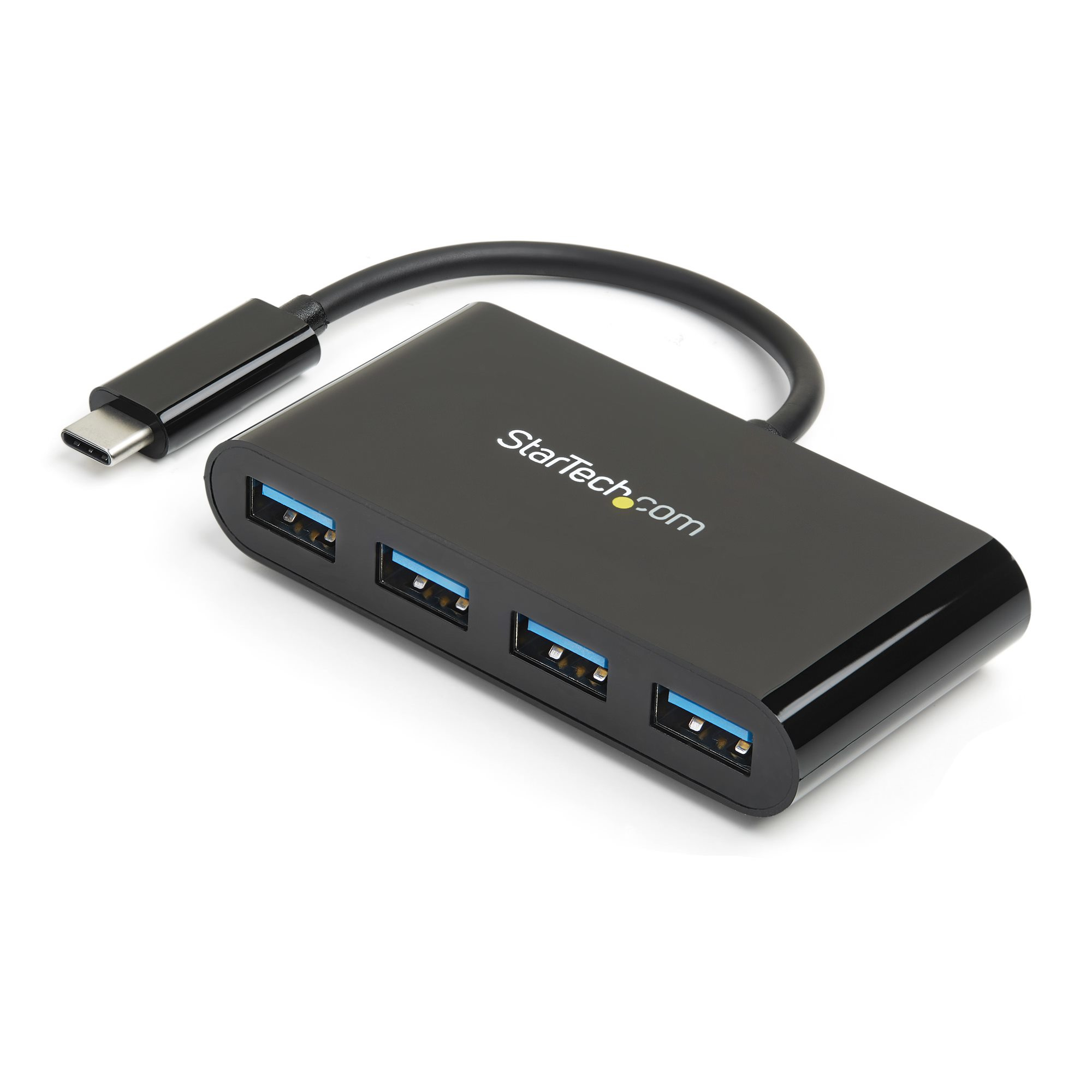 Image of StarTech.com 4-Port USB-C Hub - USB-C to 4x USB-A - USB 3.0 Hub -...