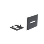 Ergonomic Solutions SpacePole Kiosk SPK604-02 POS-systeemaccessoire Printerklep voor betaalautomaat (POS) Zwart Metaal