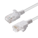 Microconnect V-UTP6A03W-SLIM networking cable White 3 m Cat6a U/UTP (UTP)